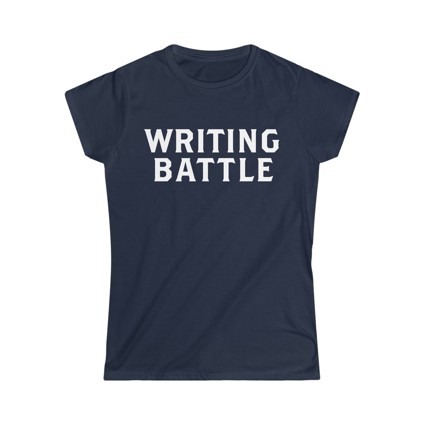 Women's Softstyle Writing Battle Tee - USA