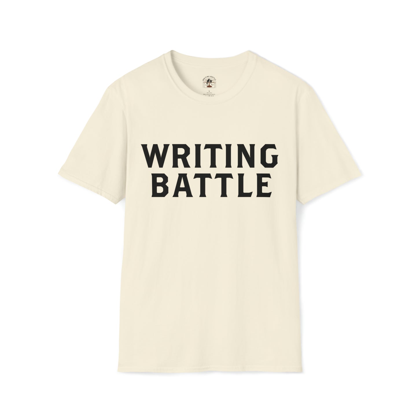 Unisex Softstyle Writing Battle T-Shirt - USA