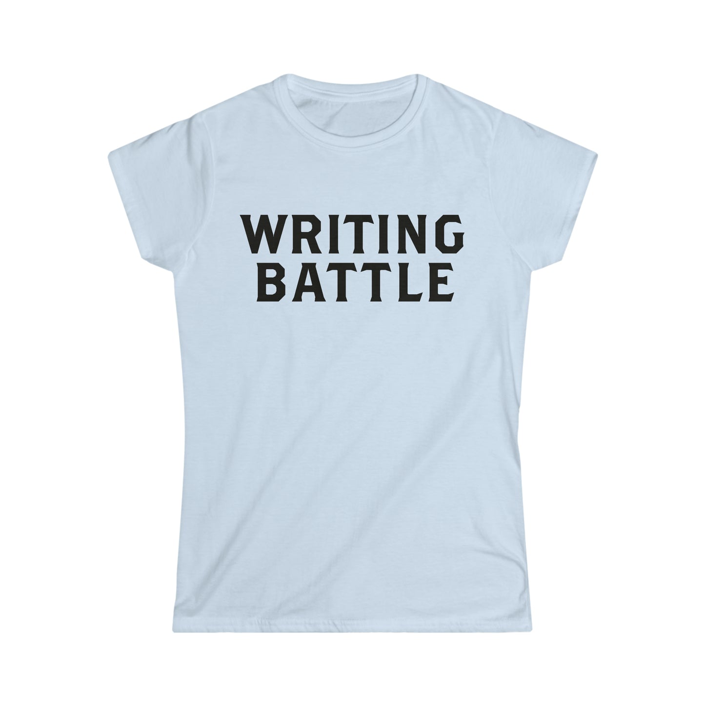 Women's Softstyle Writing Battle Tee - USA