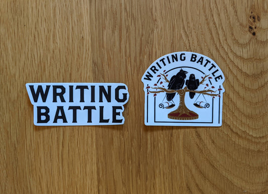 Writing Battle Sticker Pack (shipping included)